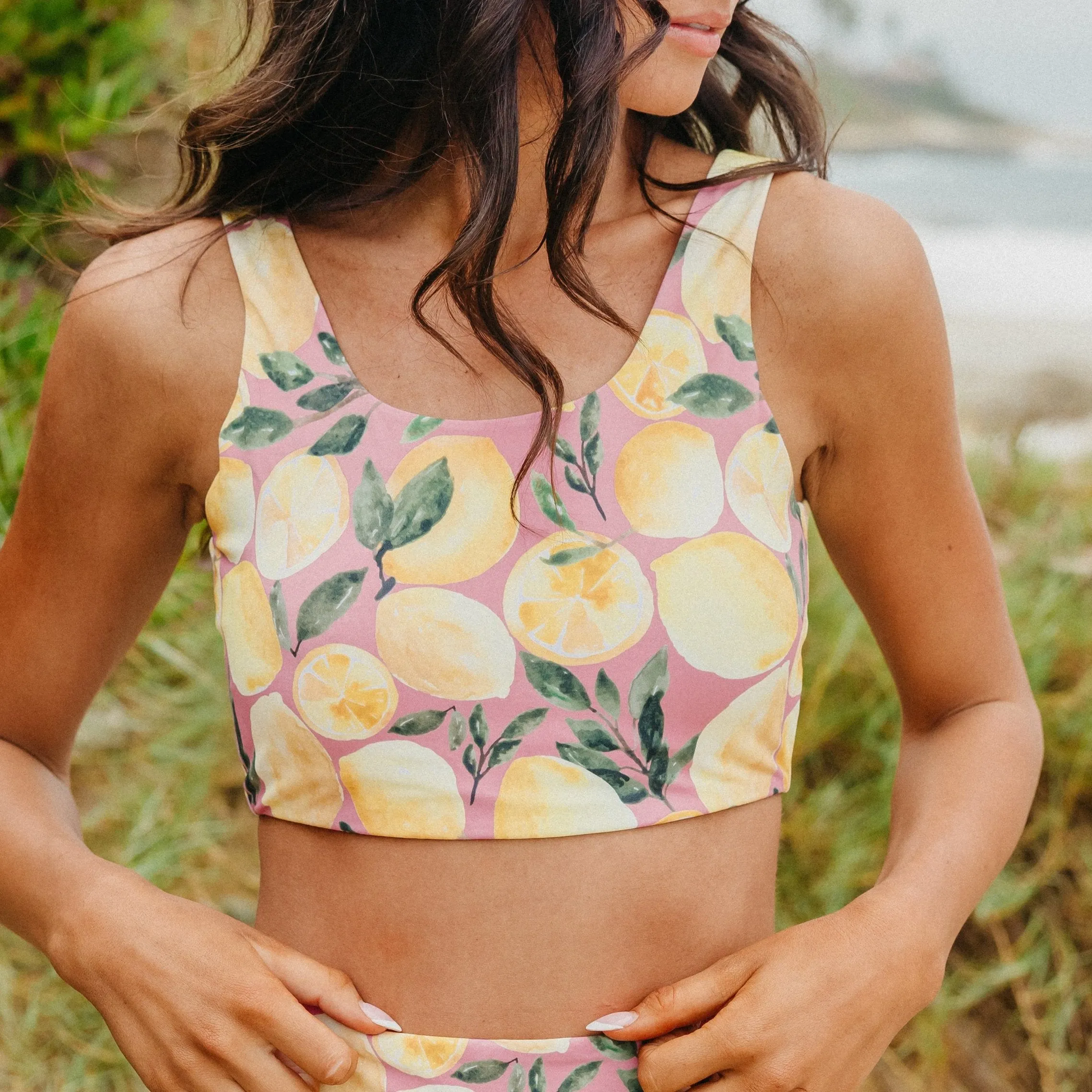 Coastal Bikini Top - Pink Lemonade