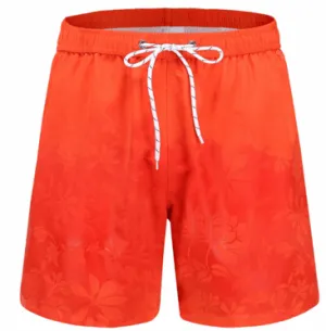 Hibiscus Flower Pattern Changing Trunks Mens